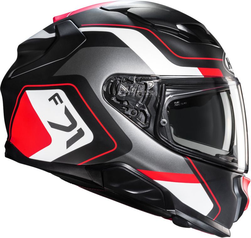 HJC F71 Arcan Sort/Grå/Rød